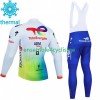 Tenue Maillot M/L + Collant à Bretelles Hiver Thermal Fleece Totalenergies 2023